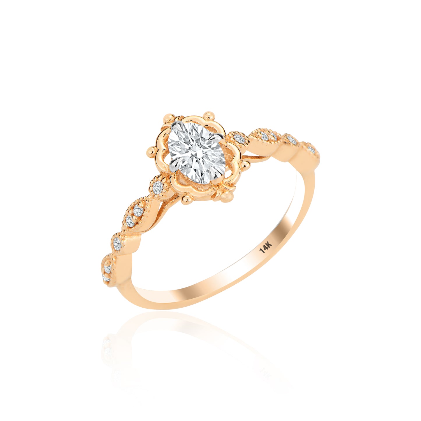 BSP 0.53 Sparkling Diamond Ring