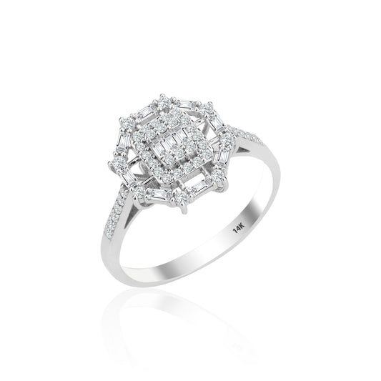 Eternal Grace Baguette Diamond Ring