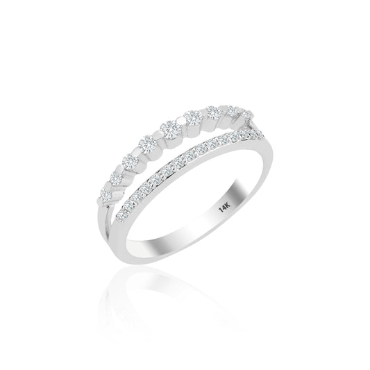 Radiant Elegance Diamond Ring